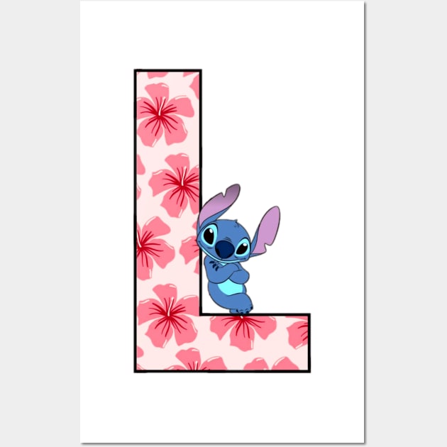 Stitch letter Wall Art by ZoeBaruch